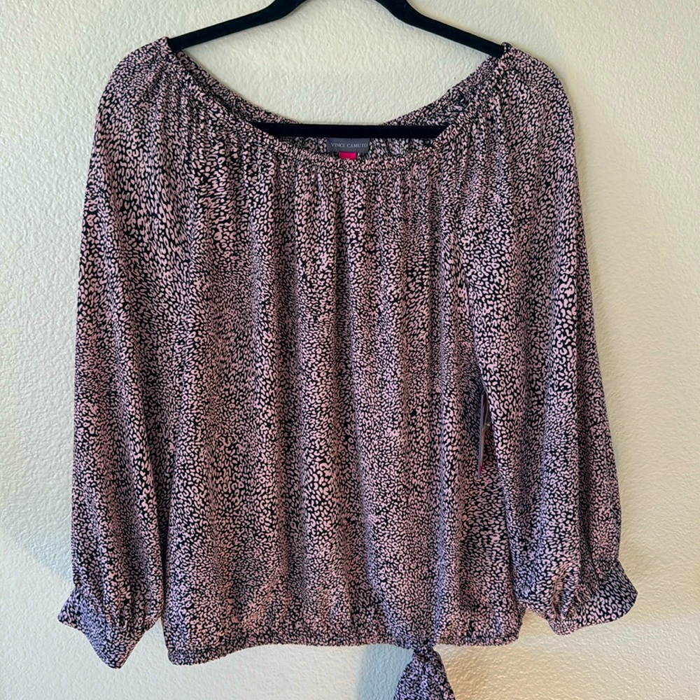 Vince Camuto Off-the-Shoulder Top - NWT - Size: M